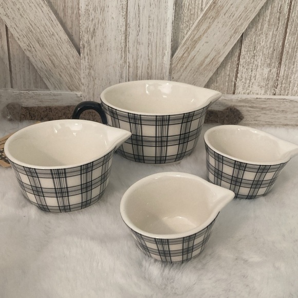 Robert Stanley Plaid Measuring Cups - Picture 2 of 10